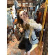 aaaaxbbb Amber Pine Forest Short Wool Fragrance Jacket Women's High-end Fashionable Top