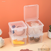 Pacifier storage box teether childrens hygiene outing universal dust-proof baby Manhattan teething stick