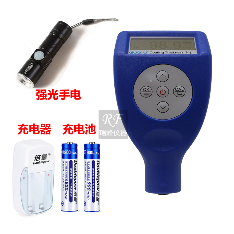 Goo Bluetooth GTS8102 820F coating thickness gauge Iron and aluminum dual-use All Paint galvanized layer paint film