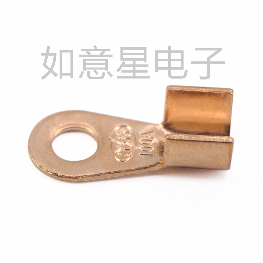 100A wiring terminal copper wiring terminal wire ear copper ear