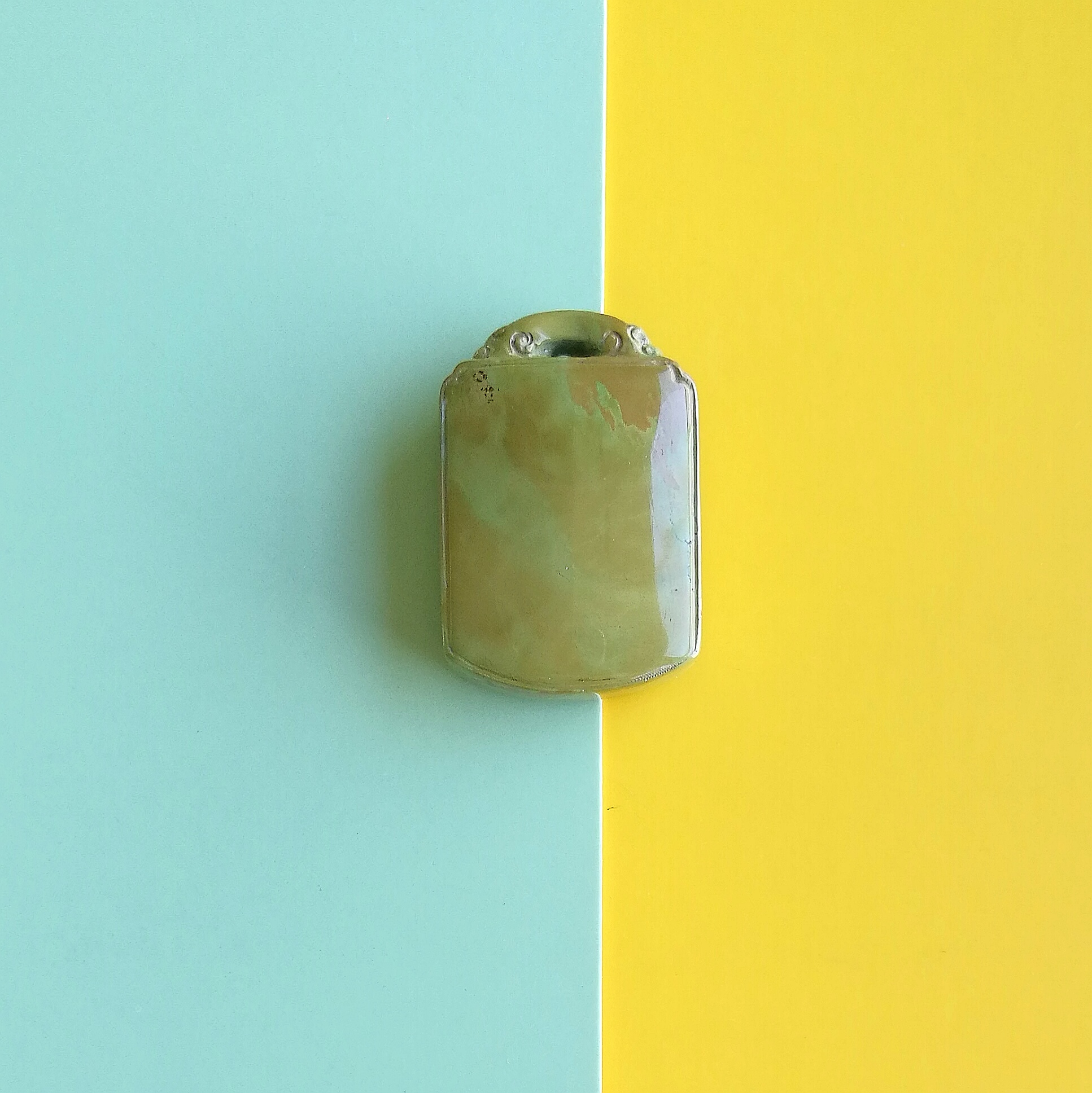 Beindigo Hubei Bamboo Mountain Raw Mine Green Pine Stone Direct Sowing Room Selection Custom Green Pine Stone Net Red Card