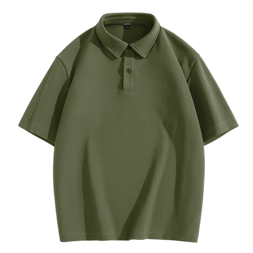 Летняя футболка polo, рубашка, короткий рукав, оверсайз