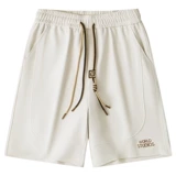 Шелковые летние тонкие шорты, пляжные штаны для отдыха