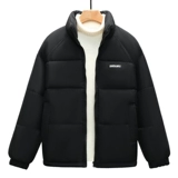 KF JeansWest женская теплая хлопковая куртка с воротником-стойкой, осень-зима 2025, новый продукт, модная женская простая хлопковая куртка