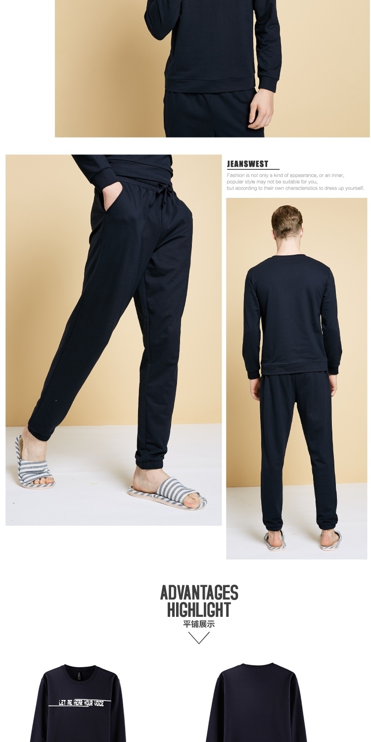 Pyjama pour homme JEANSWEST    à manches longues - Ref 3002655 Image 14