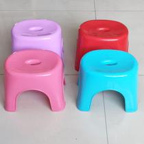 Children's small stool baby low stool padded set stool adult shoe replacement stool plastic bench children's footstool folding stool chair