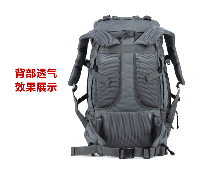 ROGISI Lu Jieshi 45L nam giới và phụ nữ leo núi ngoài trời túi không thấm nước vai du lịch ba lô nội trú túi BN-013 cặp mcm