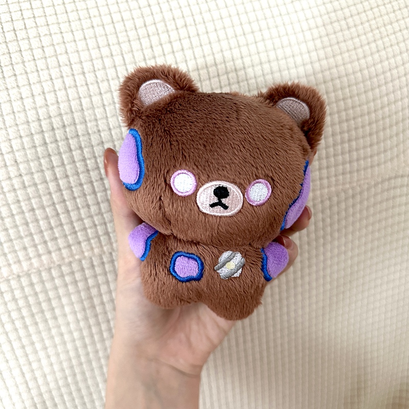 [Did You Work Today?] Spray Spray Fan-Made Product Bear Boss Plush Toy 13cm
