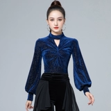 Демисезонная бархатная спортивная одежда, костюм для танцевального шоу, увеличенная толщина