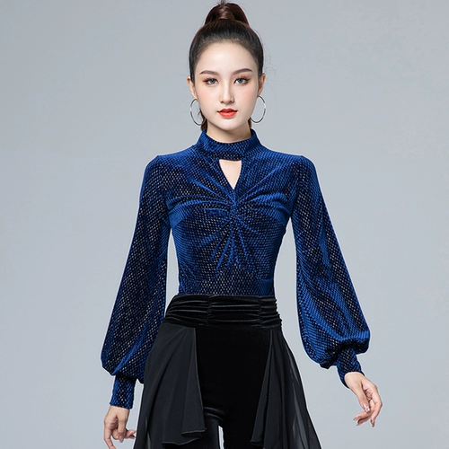 Демисезонная бархатная спортивная одежда, костюм для танцевального шоу, увеличенная толщина