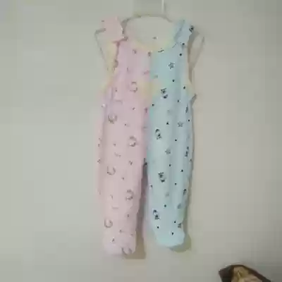 Baby Mandarin duck pants holding baby bag pants baby Hundred Days pants 100-year-old pants cotton spring and autumn 0-3 years old custom-made