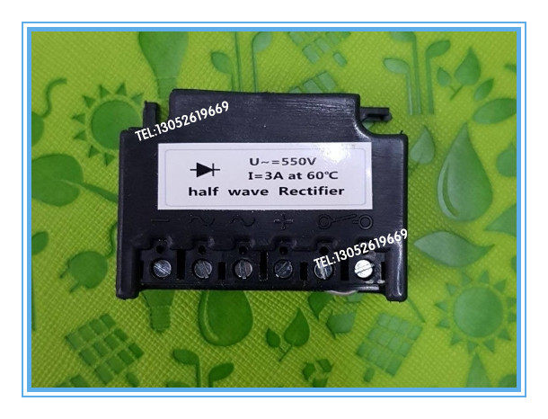 U=550V I=3A AT=60°C Half Wave Rectifier Motor Rectifier