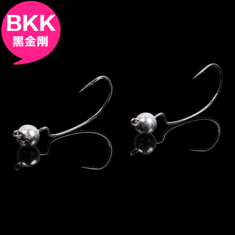 Anti-hanging bottom Luia soft bait lead head crank hook 3g5g7g10g primary color lead head hook soft bait with fish hook-Taobao