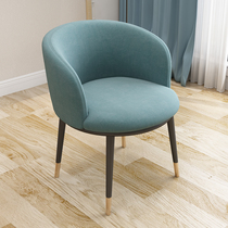 Nordic chair modern minimalist desk and chair creative Net red computer makeup stool backrest home adult dining chair