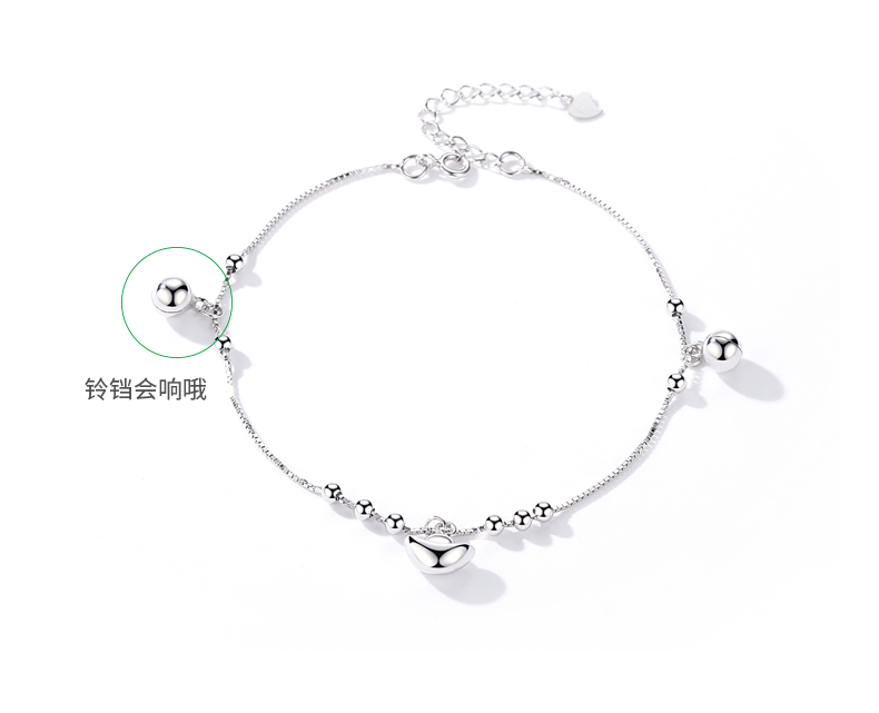Chaine de cheville Femme VIGG en Argenterie - Ref 3104968 Image 13