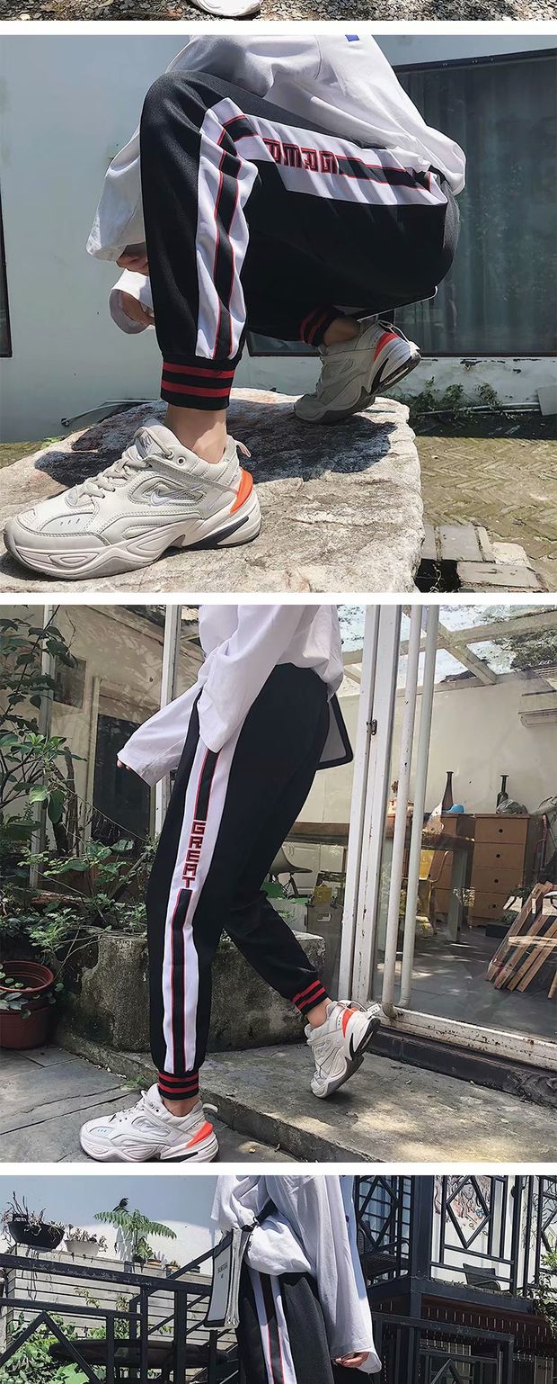 Mùa thu và mùa đông mô hình quần âu ulzzang bảo vệ quần hiphop kích thước lớn quần chân harem cộng với quần nhung nam quần áo thời trang