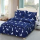 Một gia đình bốn chăn giường bedspread váy mùa thu và mùa đông dày lanh váy 1.5m1.8m2.0 mét bộ chăn - Bộ đồ giường bốn mảnh