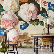 Holland imported wallpaper wallpaper 358110 358111 358113 358112 murals original imported flowers