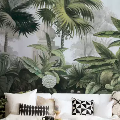 Western painting Andaman island glimpse pastoral background wall Bedroom living room large custom wallpaper mural wall painting