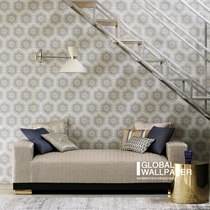 Zoffany UK drovani original imported wallpaper SPARK metal geometric pattern background wallpaper