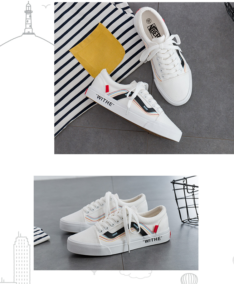 Giày thủy triều mùa thu 2018 mùa hè mới giày vải nữ sinh viên Hàn Quốc hoang dã ulzzang Giày Harajuku giầy cổ cao nữ