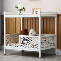 New multi-function dog bed Iron Bed Shelf Double deck Teddy Domestic NestsPrincess Bed Pet Bed