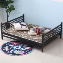 Dog socket mat Winter dog bed Labrador small dog medium-sized dog pet den gold fur supplies Cocky