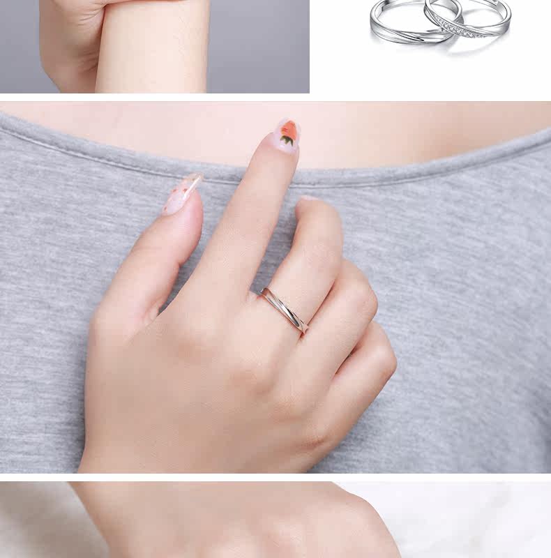 Bague mixte en Argenterie - Ref 3088786 Image 19