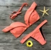 Người mẫu bùng nổ 2017 Châu Âu và Hoa Kỳ bikini bikini hoàn hảo màu sắc đồ bơi nữ thời trang áo tắm gợi cảm AliExpress ebay áo tắm sexy Bikinis