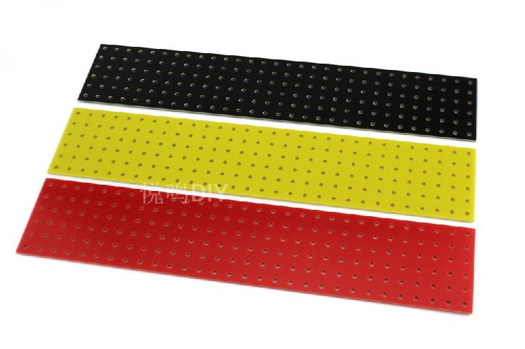 Hitch Plate Welding Plate Solid Inspection Plate Wire Plate Dongle Dongle Board Guitar Power Amplifier Test Board 300 * 60mm Single price