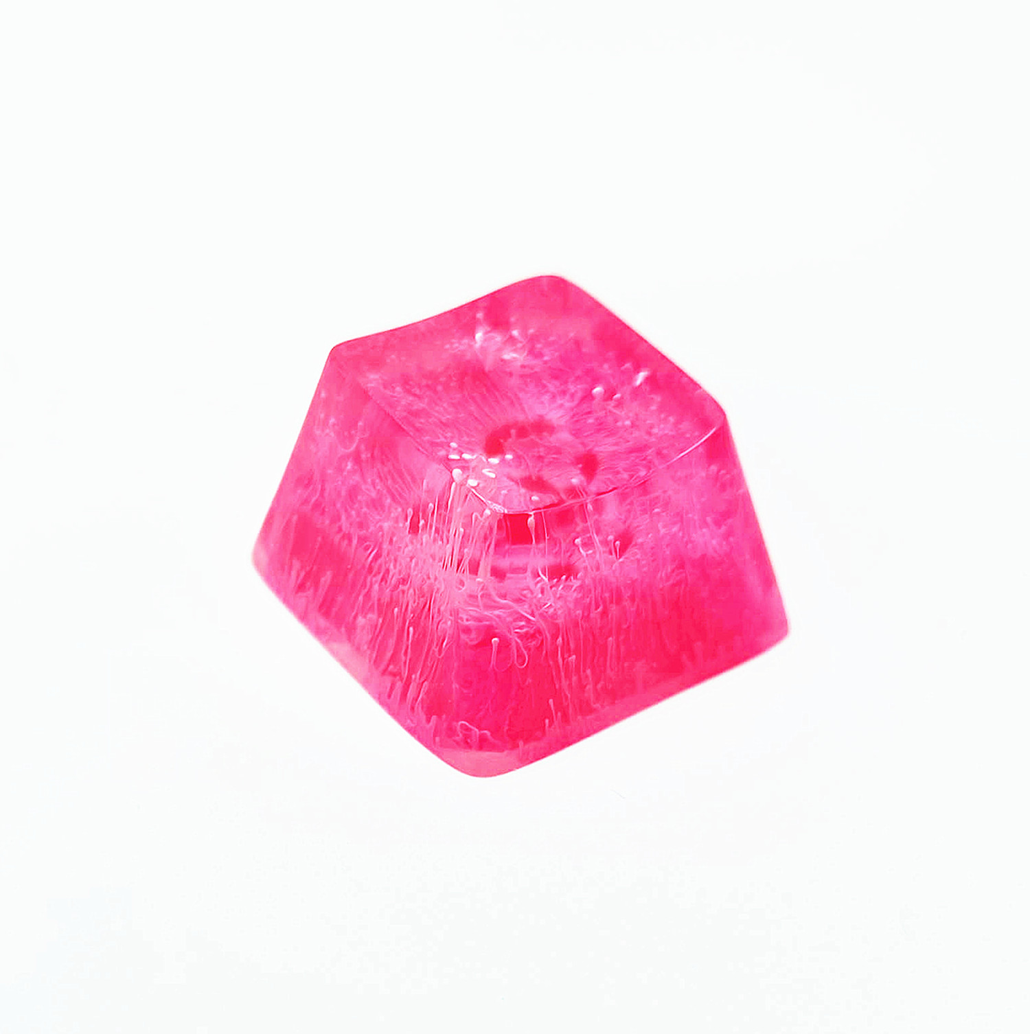 Mechanical keyboard handmade resin keycaps Cross axis keycaps Personalized resin translucent keycaps pure handmade R4 height