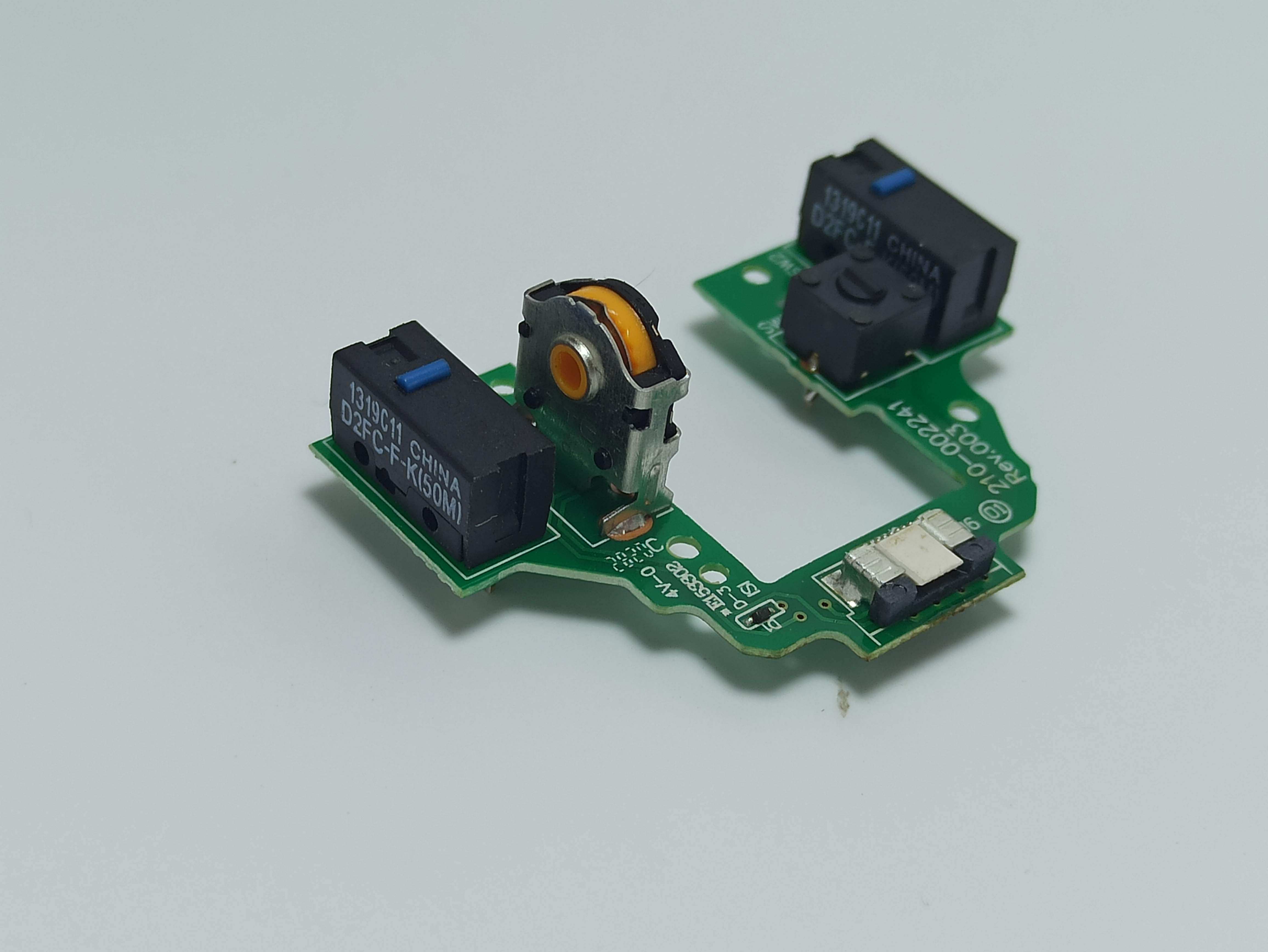 Logitech g pro wireless second generation GPRO X mouse button board