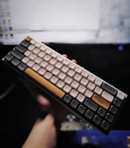 Low-light mechanical keyboard sublimation PBT keycap XDA height 125 keys small set