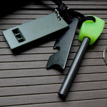 Wild survival Flint wilderness survival magnesium block fire stone multi-function ignition large fire stick