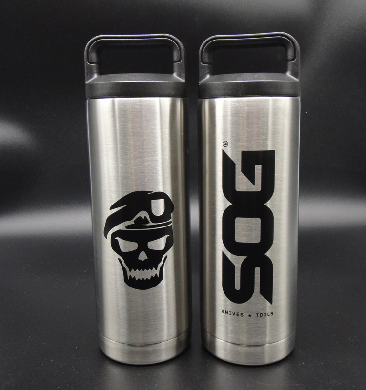 American SOG Sog Tactical Accompanying Drinking Water Insulated Cups Outdoor 304 Stainless Steel Double Layer Vacuum Anti-Fall Kettle