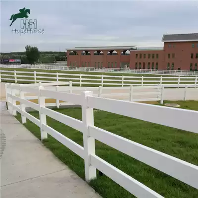 UPVC equestrian fence Equestrian fence Racecourse fence Racecourse fence PVC fence Equestrian fence