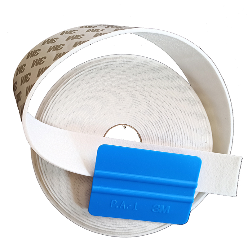 Membrane Force Ram Wool Felt Squeegee Car Cling film Goose Down Patch Color Film Squeegee Bab Shave Box Sheet 3M Glue