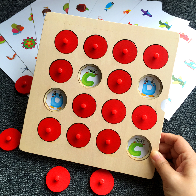 Children's memory chess parenting interactive puzzle desktop game logic thinking attention dedicated to training 3-6 years of age-Taobao