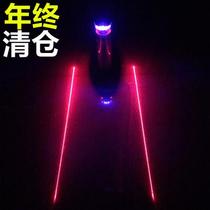 6LED mountain bike front light tail light Mini light with light clip riding equipment decorative light