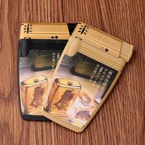 Xinhai card lighter ultra-thin creative safety explosion-proof flow valve disposable electronic lighter advertising customization