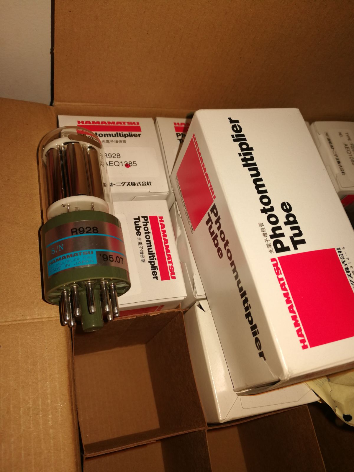 Bin Song R928 photomultiplier tube 931B R456 MS9S Photomultiplier tube R928 tube holder