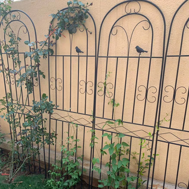 Climbing flower stand gardening bracket plant climbing frame gardening supplies wrought iron pillar indoor rose vine flower stand