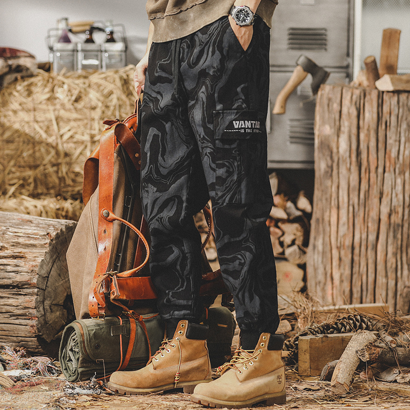 American Retro Camouflage Work Pants for Men, Spring and Autumn Style, Loose Fit, Large Size, Men's Casual Pants, New Autumn Style Jogger Pants American Retro Camouflage Work Pants for Men, Spring and Autumn Style, Loose Fit, Large Size, Men's Casual Pants, New Autumn Style Jogger Pants
