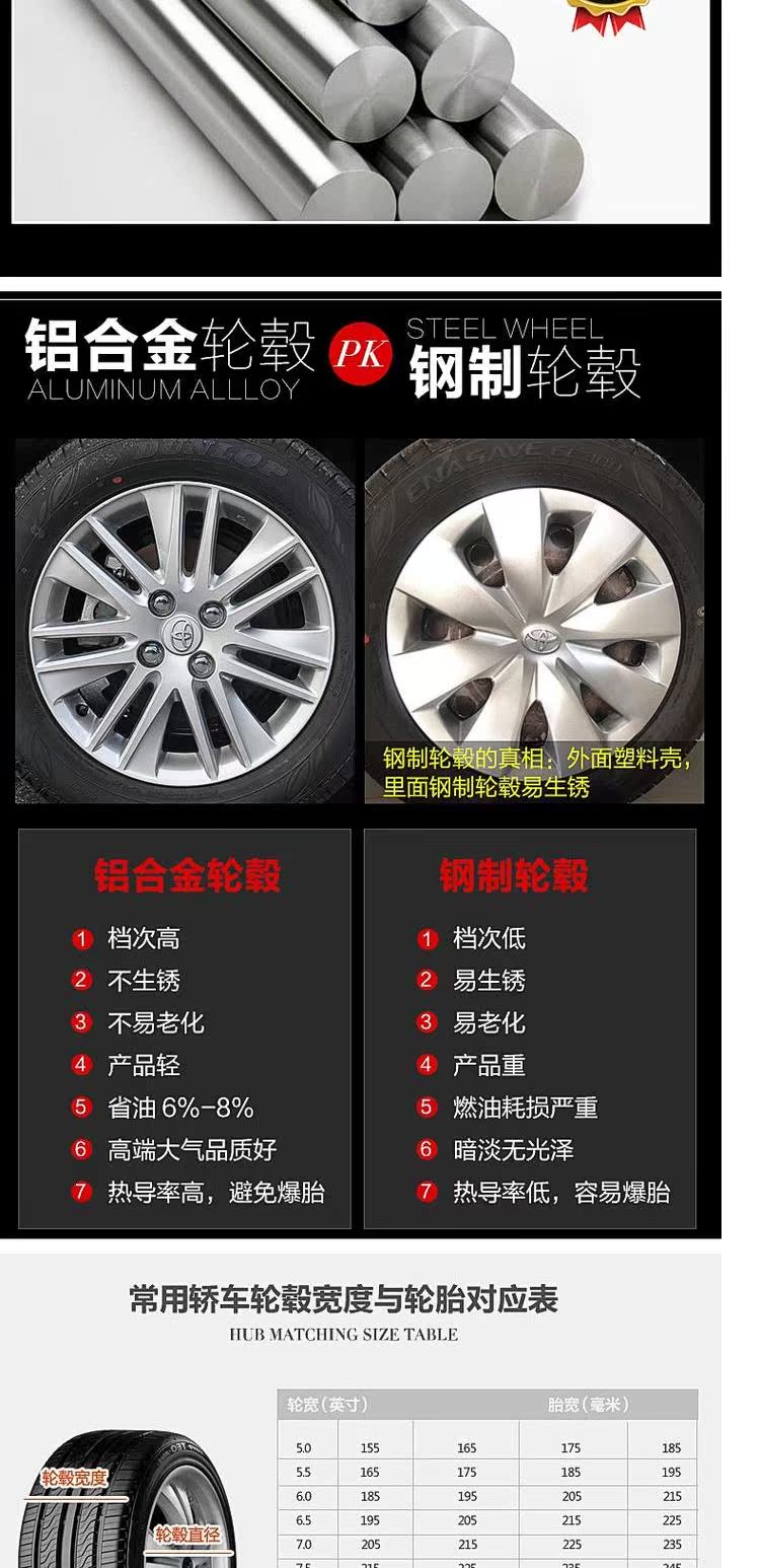 Buick Wheel Buick New Excelle Bánh xe hợp kim nhôm 14 inch 15 inch Hongpu Bánh xe chính hãng 	mâm lốp ô tô hà nội