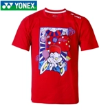 Новый продукт Yonex Yunix Перо лысая ткань середина фестиваля фестиваля Mooncake Parent -Маленькая культурная рубашка Sports Указывает yobc0042