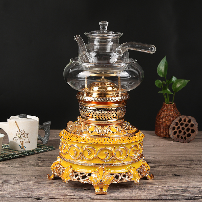 Gold East One Pint Cumin Tea Light Air Bulb Tea Stove Kerosene Cooking Tea Lamp Korn Tea Crisp Oil Fire Water Lamp Coffee Stove
