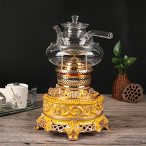 Jindong Yipin copper tea lamp Air lamp tea stove Kerosene tea lamp Gongfu tea ghee fire water lamp Coffee stove