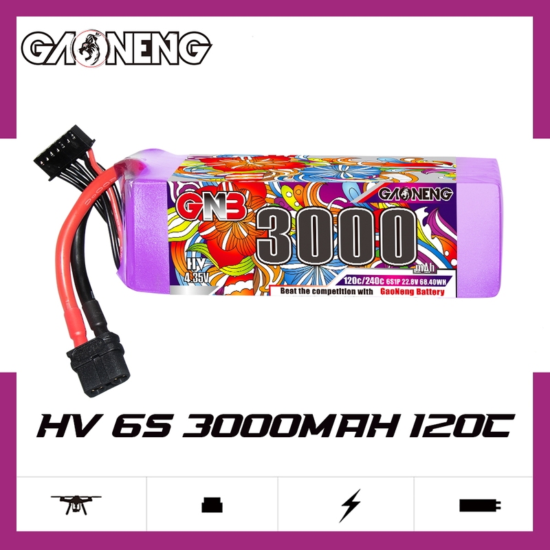 Gaoaeng High-Energy 3000Mah 6S 22.8V 120C Lightweight Lihv Remote Control Toy Drone Model Gaoaeng High-Energy 3000Mah 6S 22.8V 120C Lightweight Lihv Remote Control Toy Drone Model