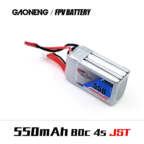 Высокая энергия GNB 550MAH 4S 14,8 В 80C Дистанционное управление дистанционным управлением Electric Toy Model литиевая батарея RC