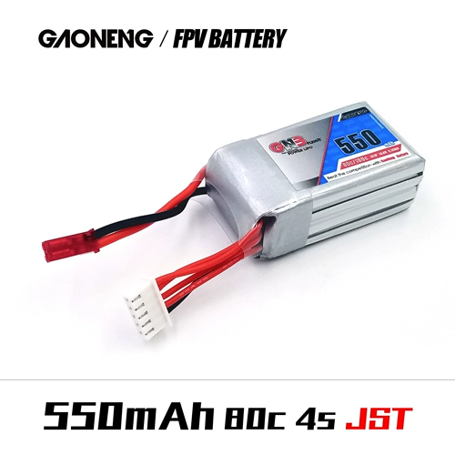 Высокая энергия GNB 550MAH 4S 14,8 В 80C Дистанционное управление дистанционным управлением Electric Toy Model литиевая батарея RC